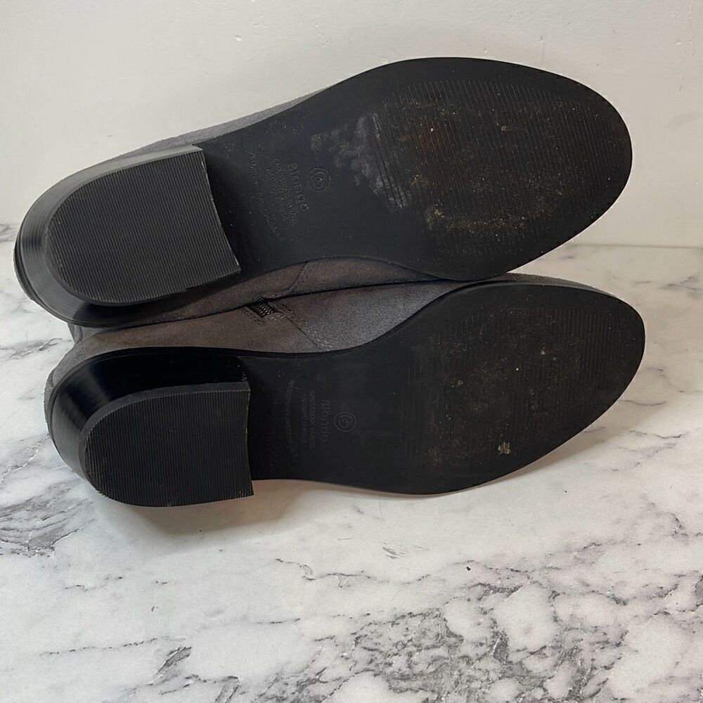 Blondo Gray Sydney Chelsea Boots 7 - Picture 6 of 8